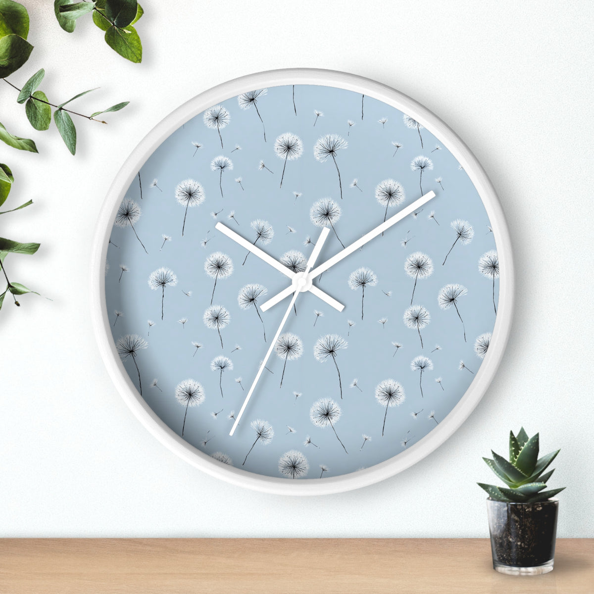 Dandelion Breeze Wall Clock