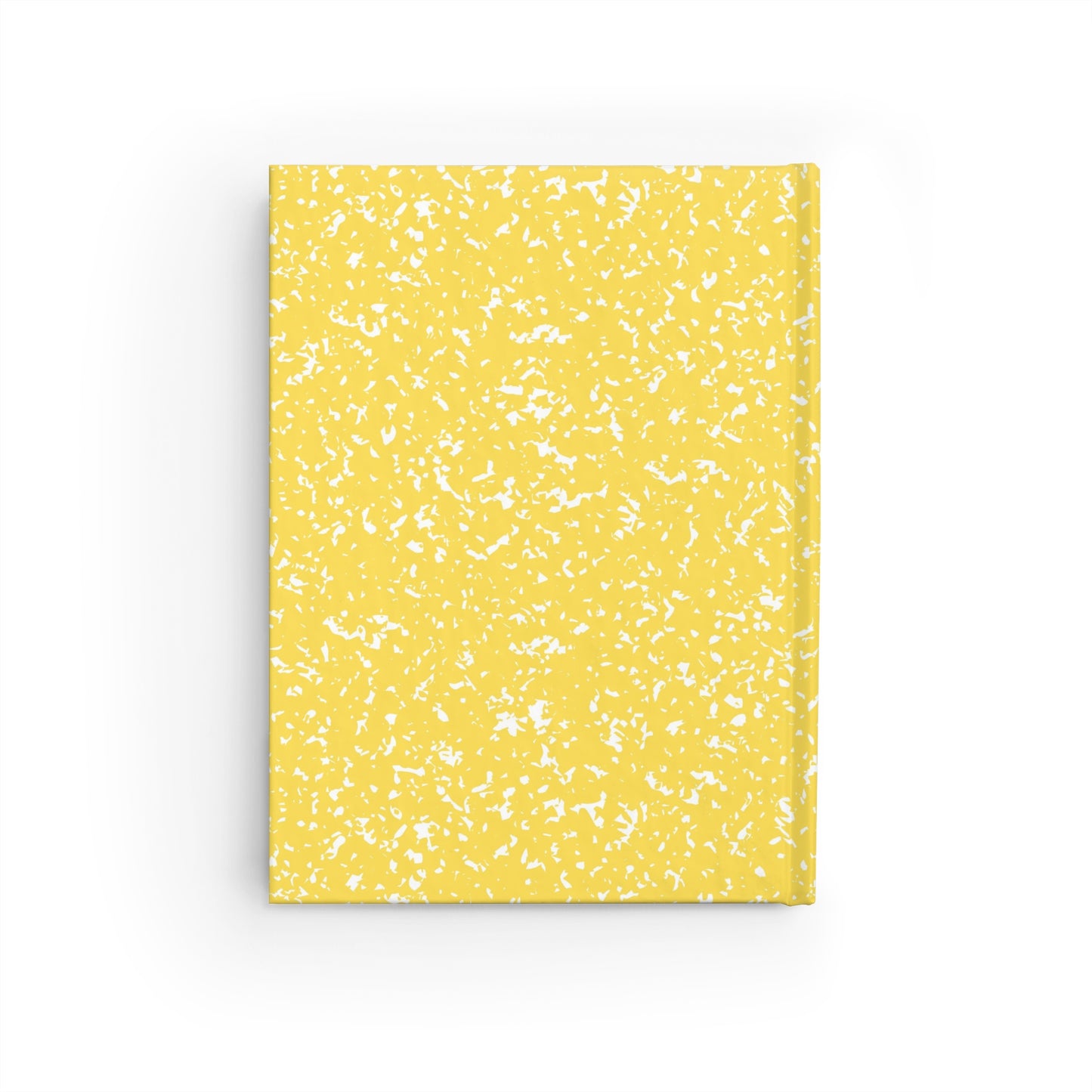 Yellow Marble Classic Composition Blank Journal