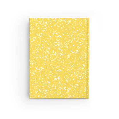 Yellow Marble Classic Composition Blank Journal