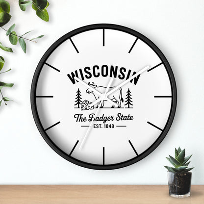 Vintage Pride Wall Clock with Lines