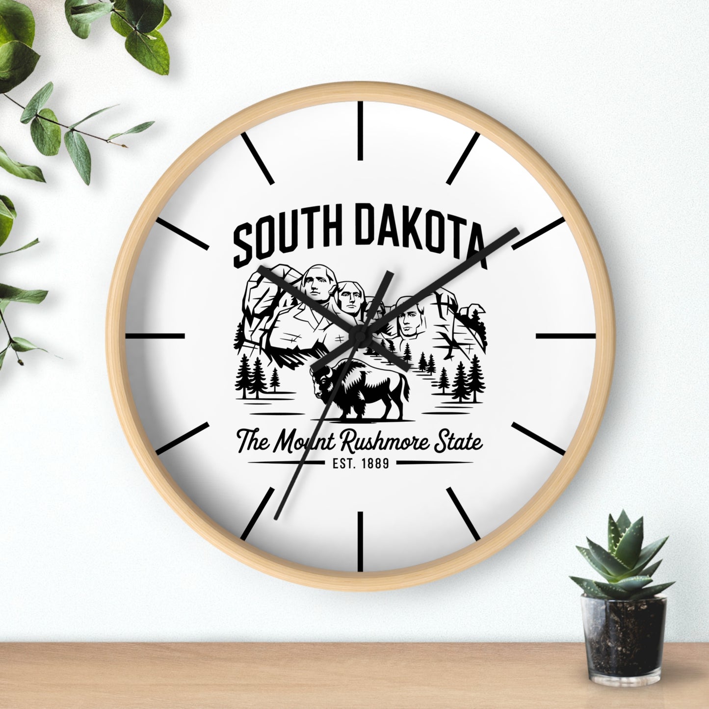 Vintage Pride Wall Clock (Lines)