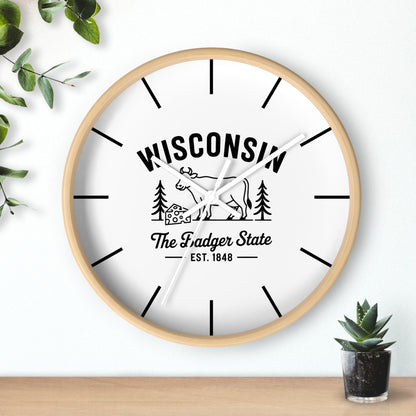 Vintage Pride Wall Clock with Lines