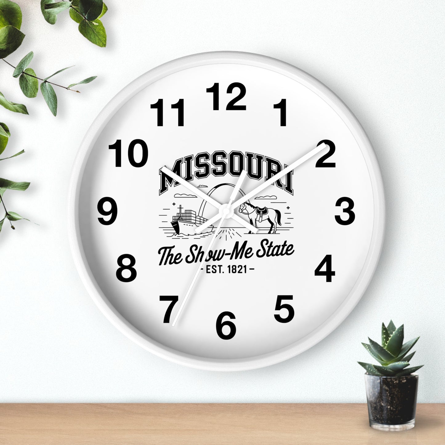 Vintage Pride Wall Clock (Numbers)