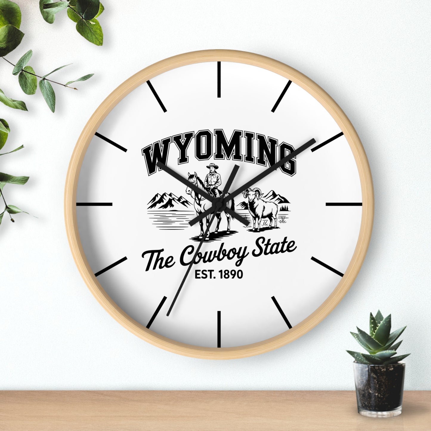 Vintage Pride Wall Clock (Lines)