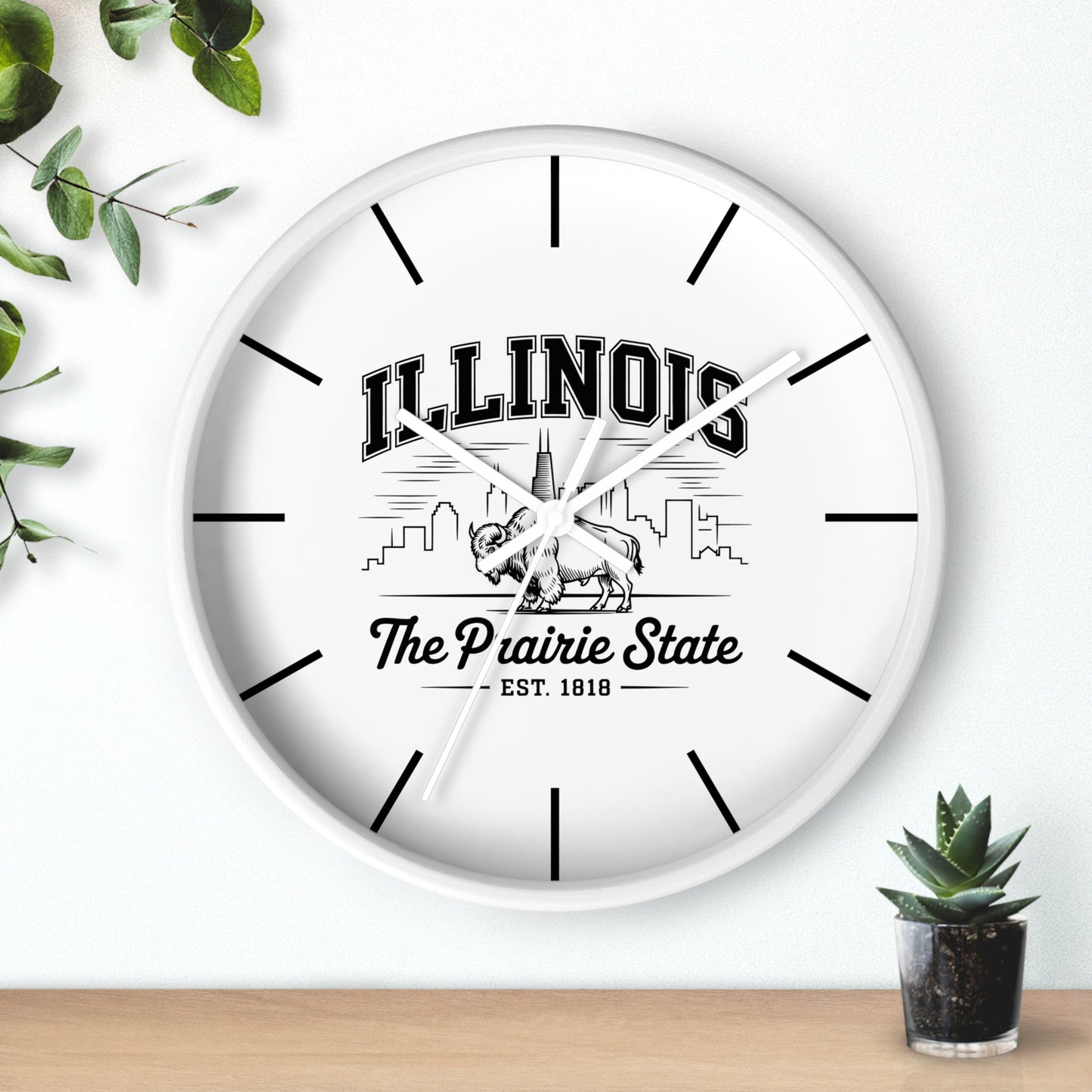 Vintage Pride Wall Clock (Lines)
