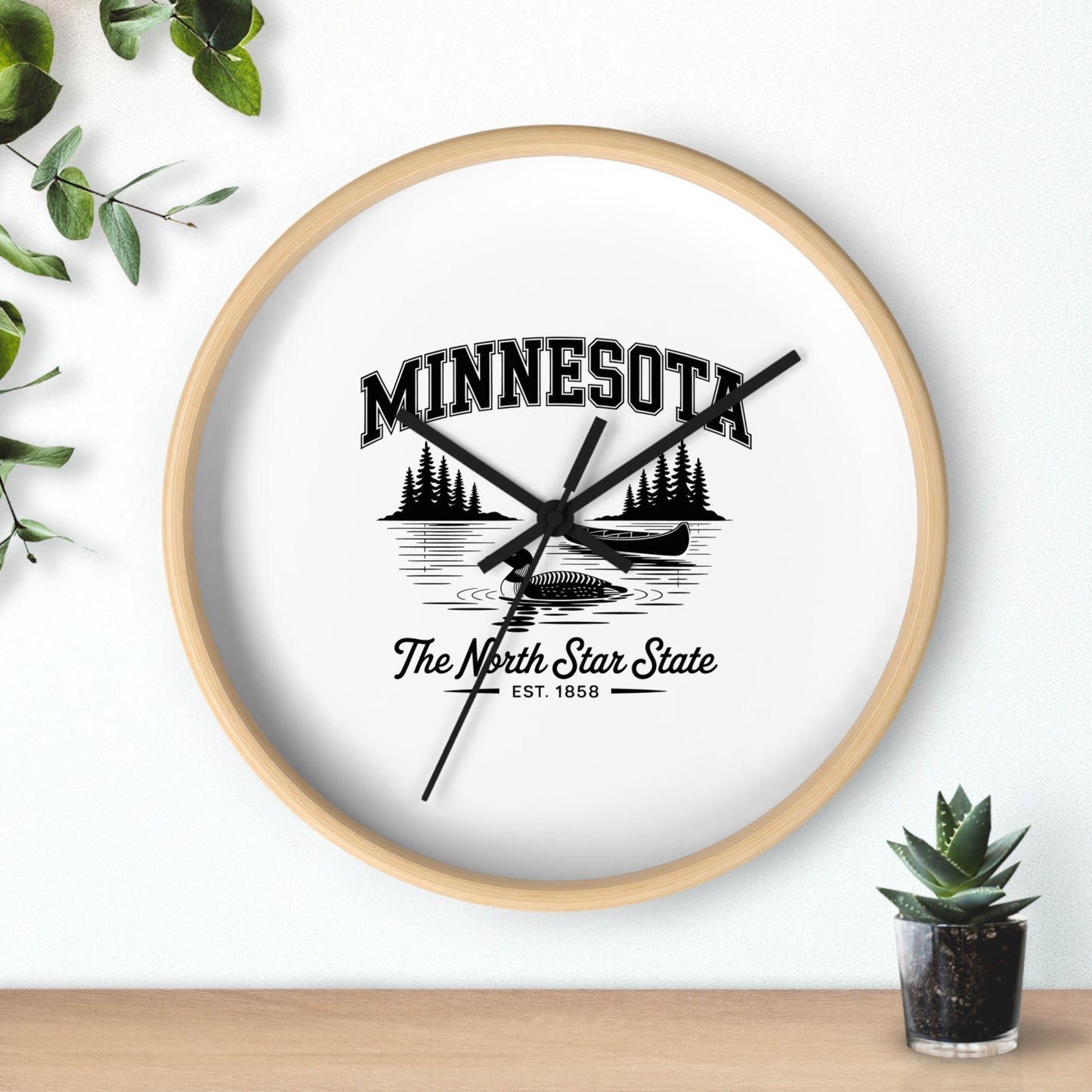 Vintage Pride Wall Clock (no Lines or Numbers)