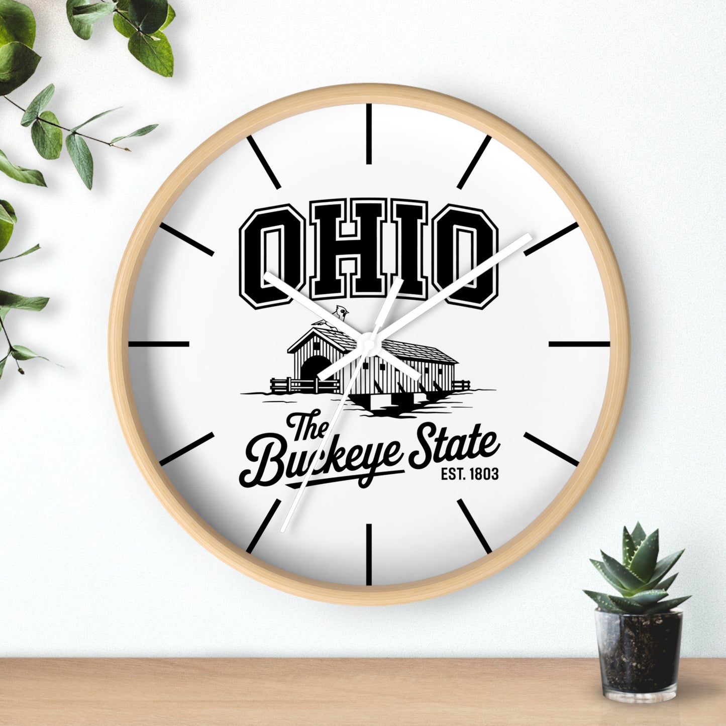 Vintage Pride Wall Clock (Lines)