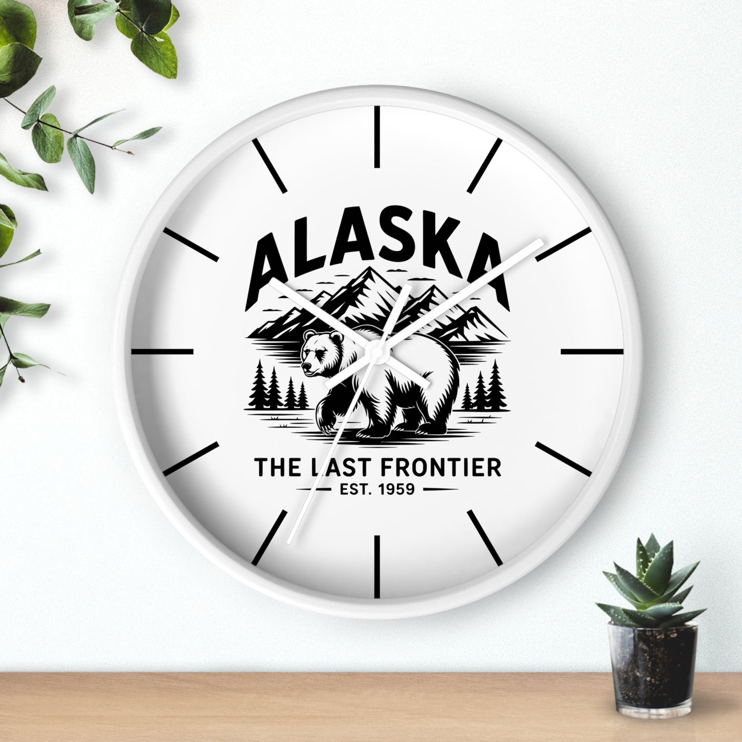 Vintage Pride Wall Clock (Lines)