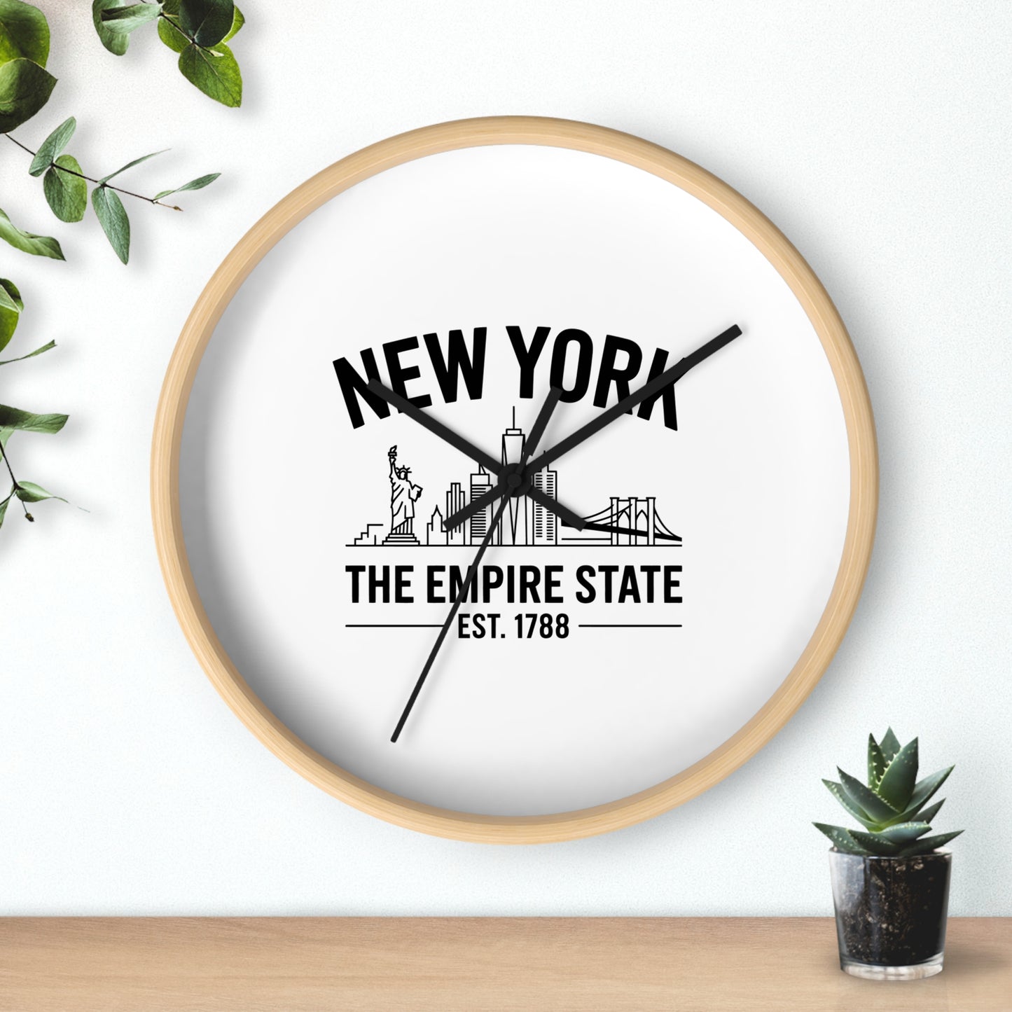Vintage Pride Wall Clock (no Lines or Numbers)