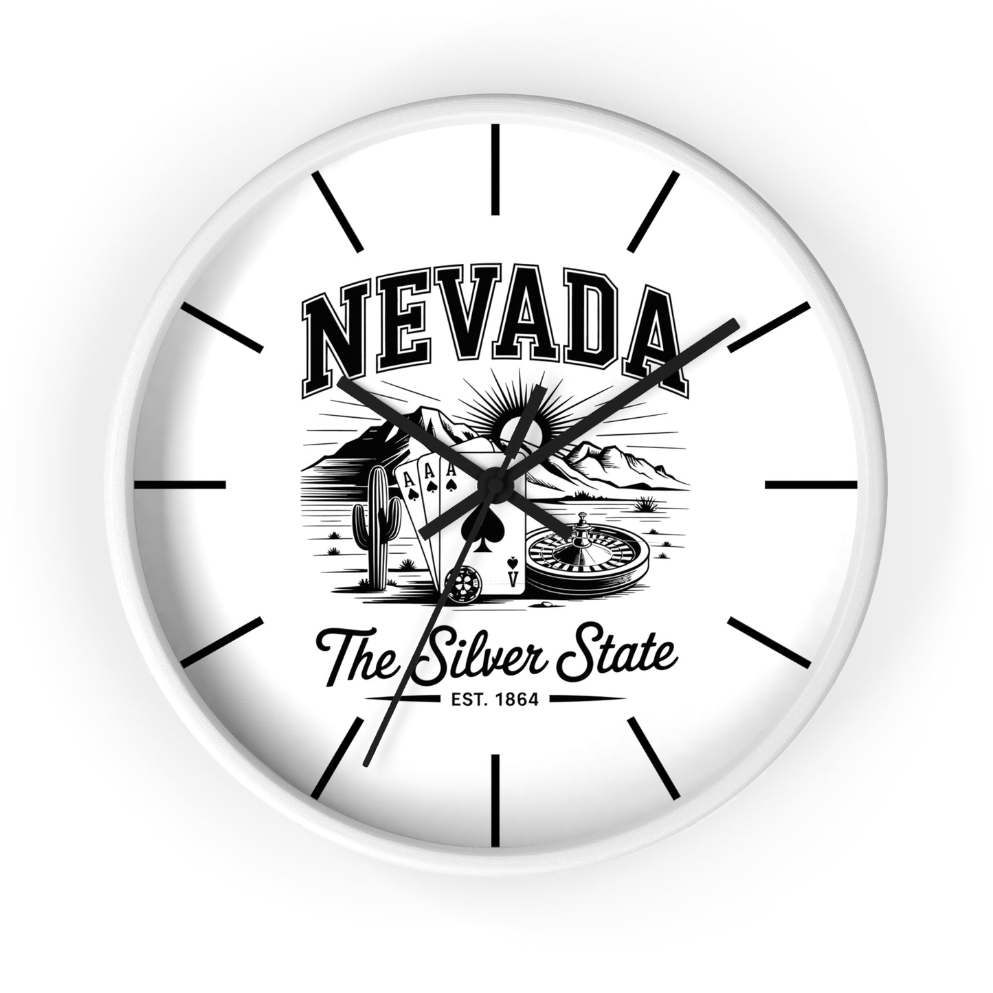 Vintage Pride Wall Clock (Lines)