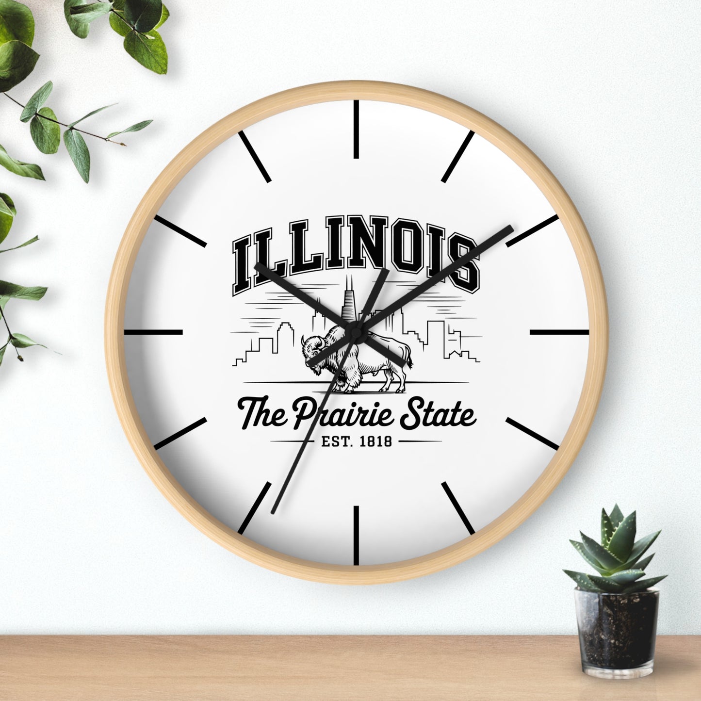 Vintage Pride Wall Clock (Lines)