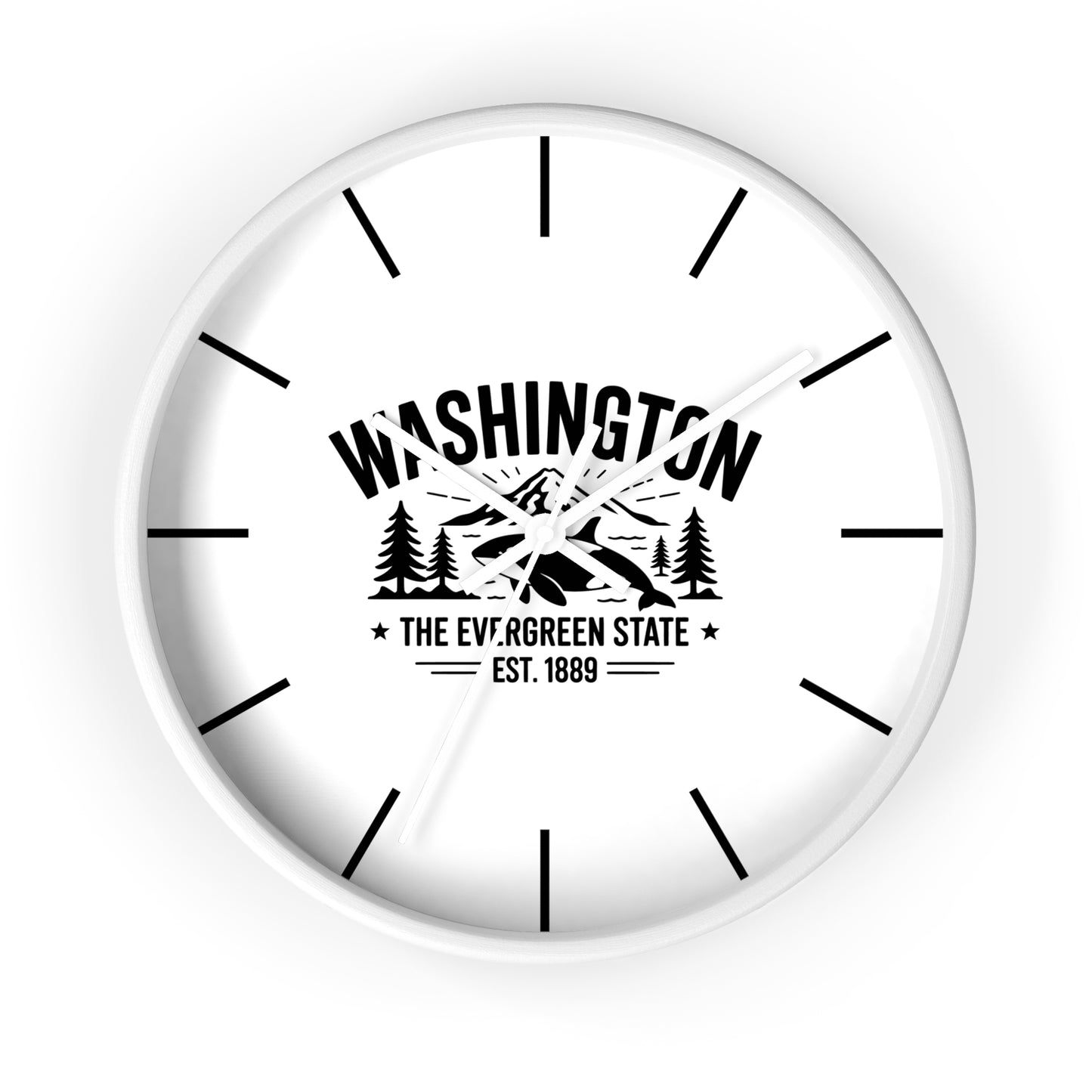 Vintage Pride Wall Clock (Lines)