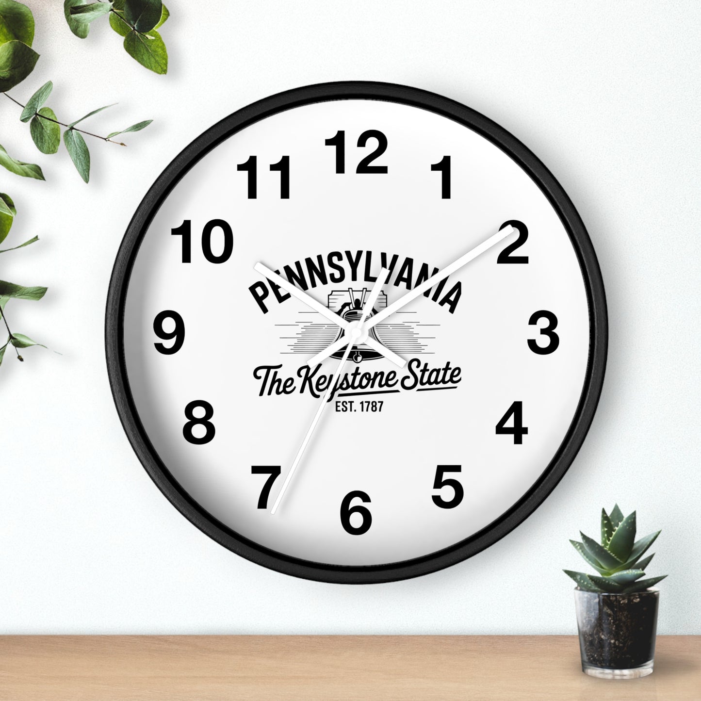 Vintage Pride Wall Clock (Numbers)