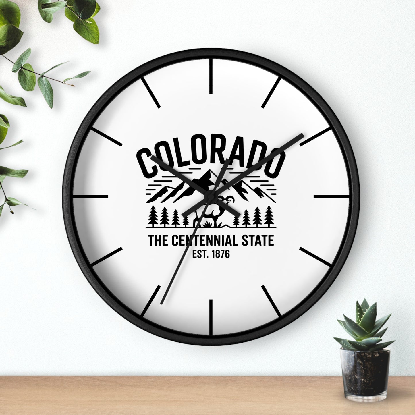 Vintage Pride Wall Clock (Lines)