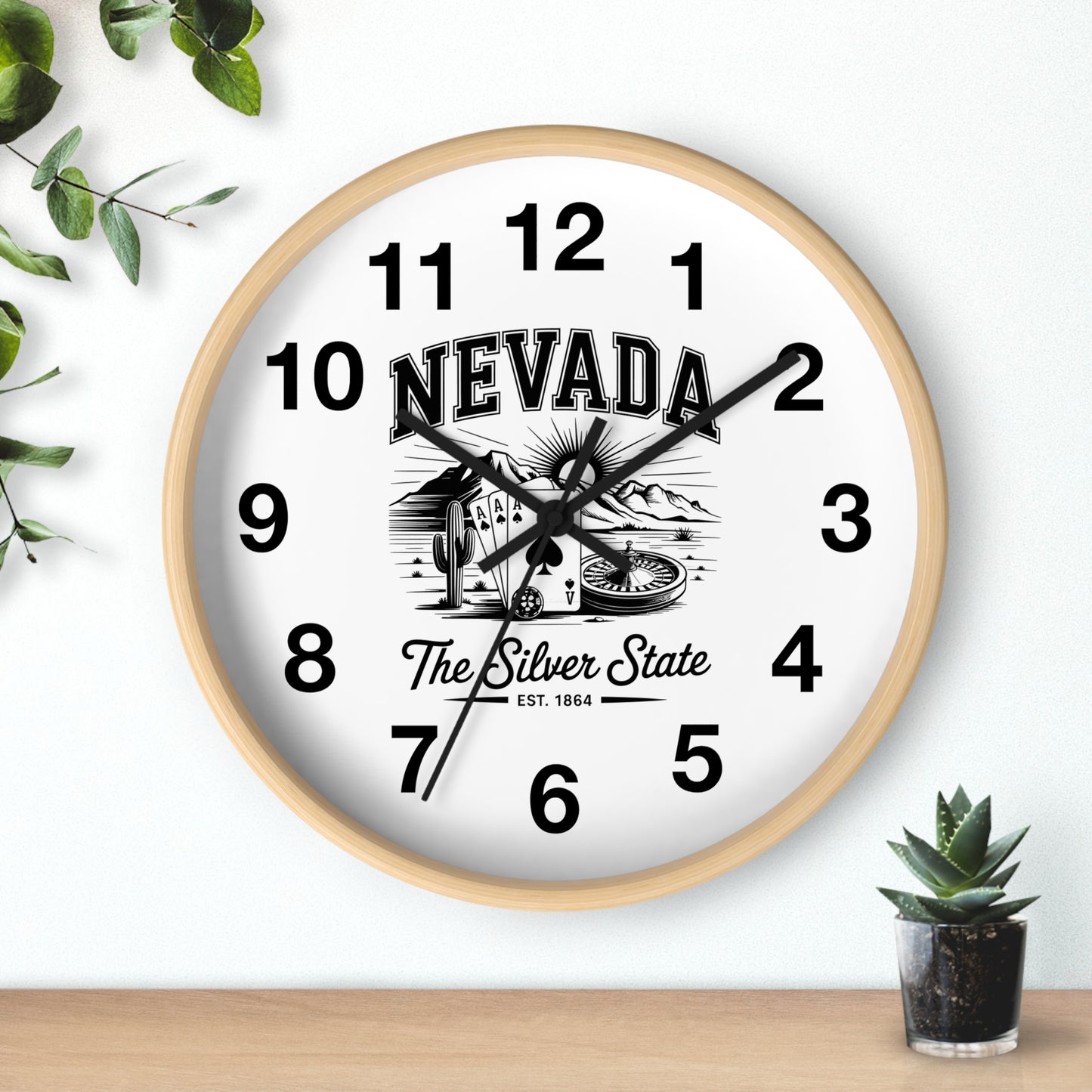 Vintage Pride Wall Clock (Numbers)