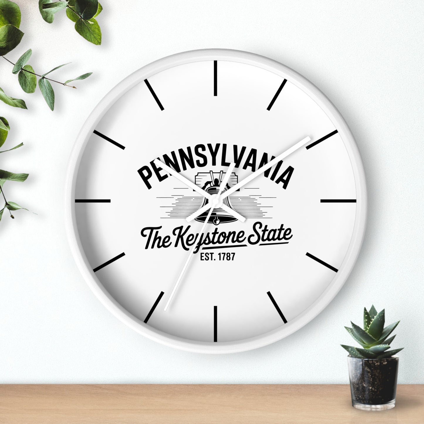 Vintage Pride Wall Clock (Lines)