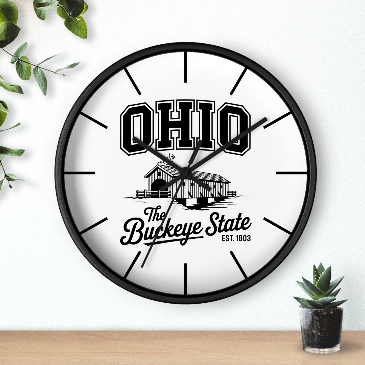 Vintage Pride Wall Clock (Lines)