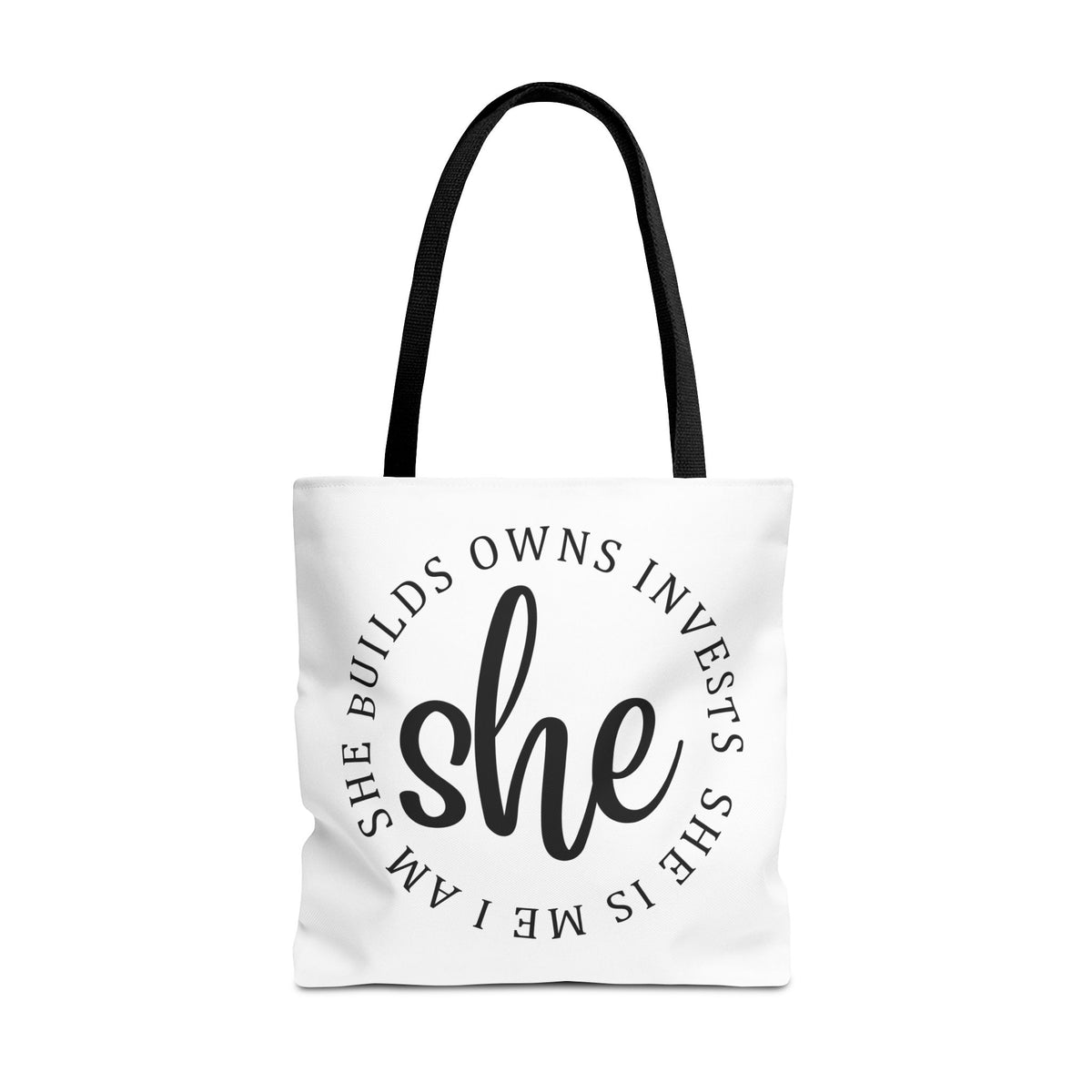 She Is Me Canvas Tote Bag
