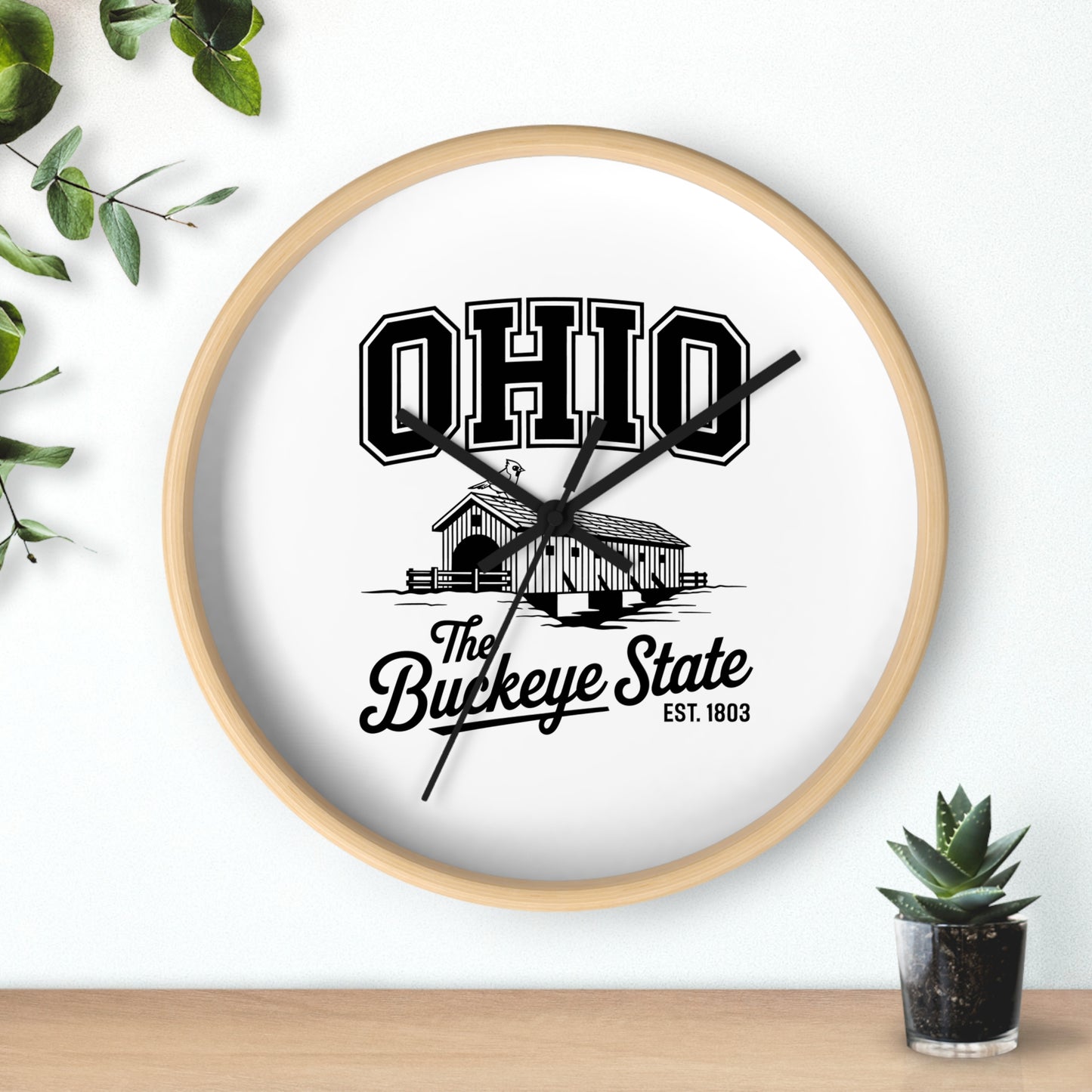 Vintage Pride Wall Clock (no Lines or Numbers)