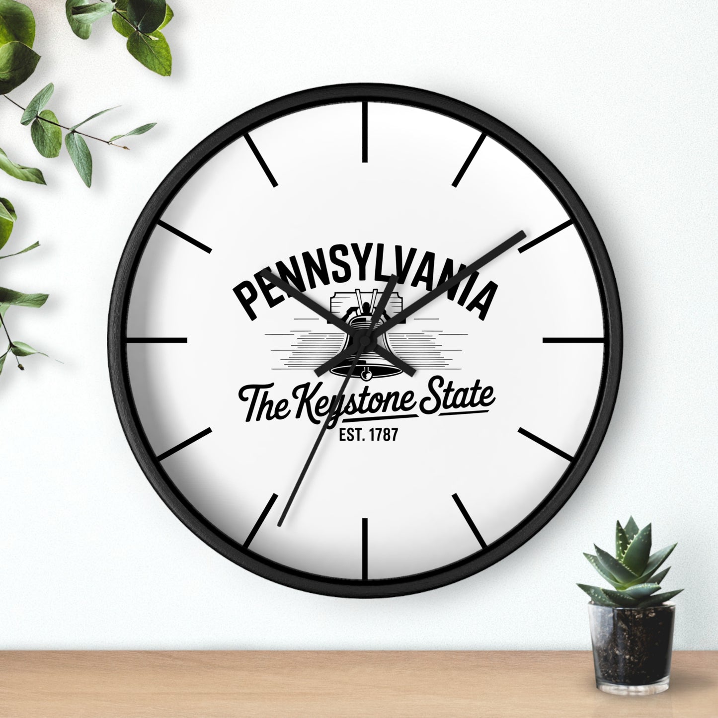 Vintage Pride Wall Clock (Lines)