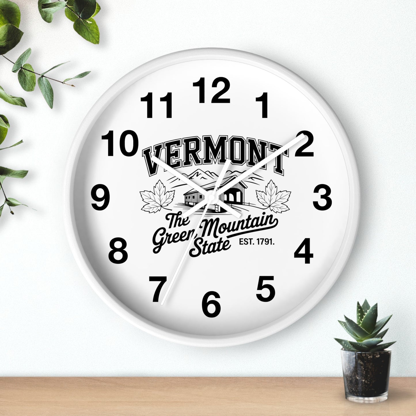 Vintage Pride Wall Clock (Numbers)