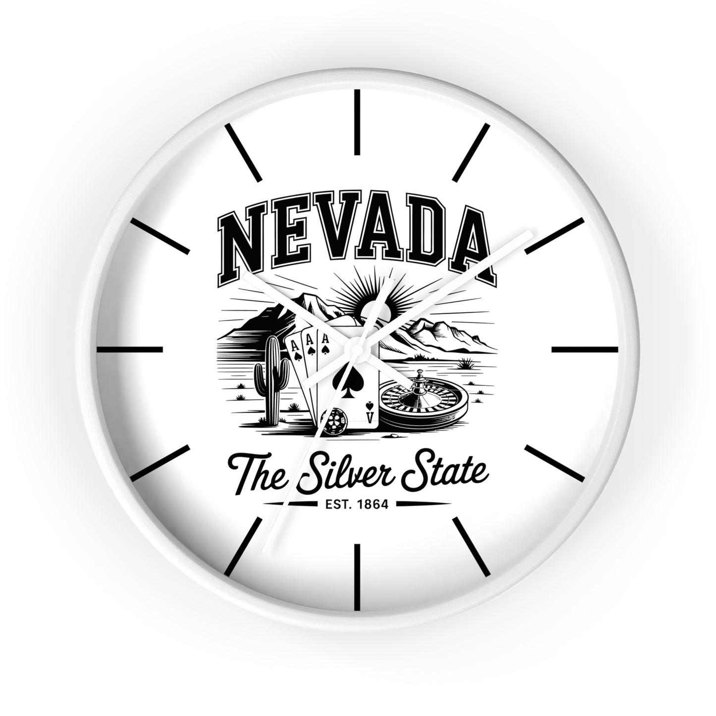 Vintage Pride Wall Clock (Lines)