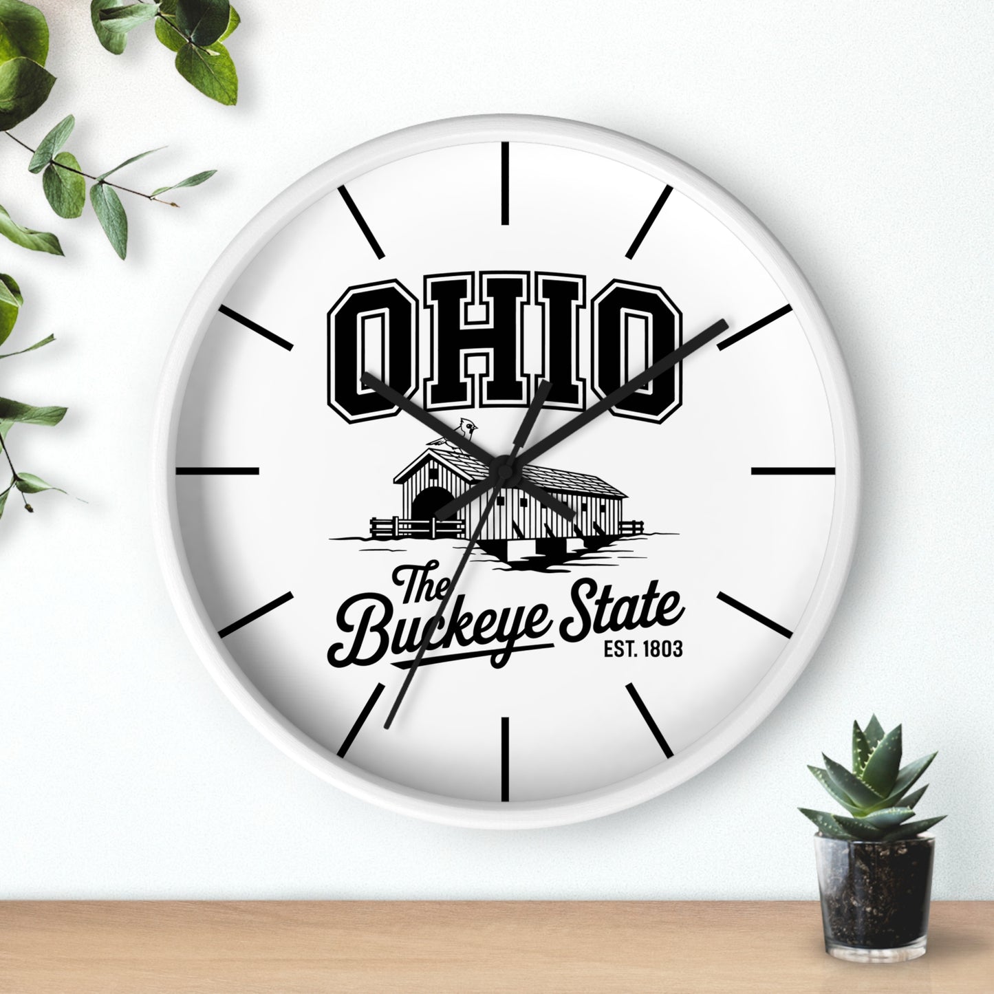 Vintage Pride Wall Clock (Lines)