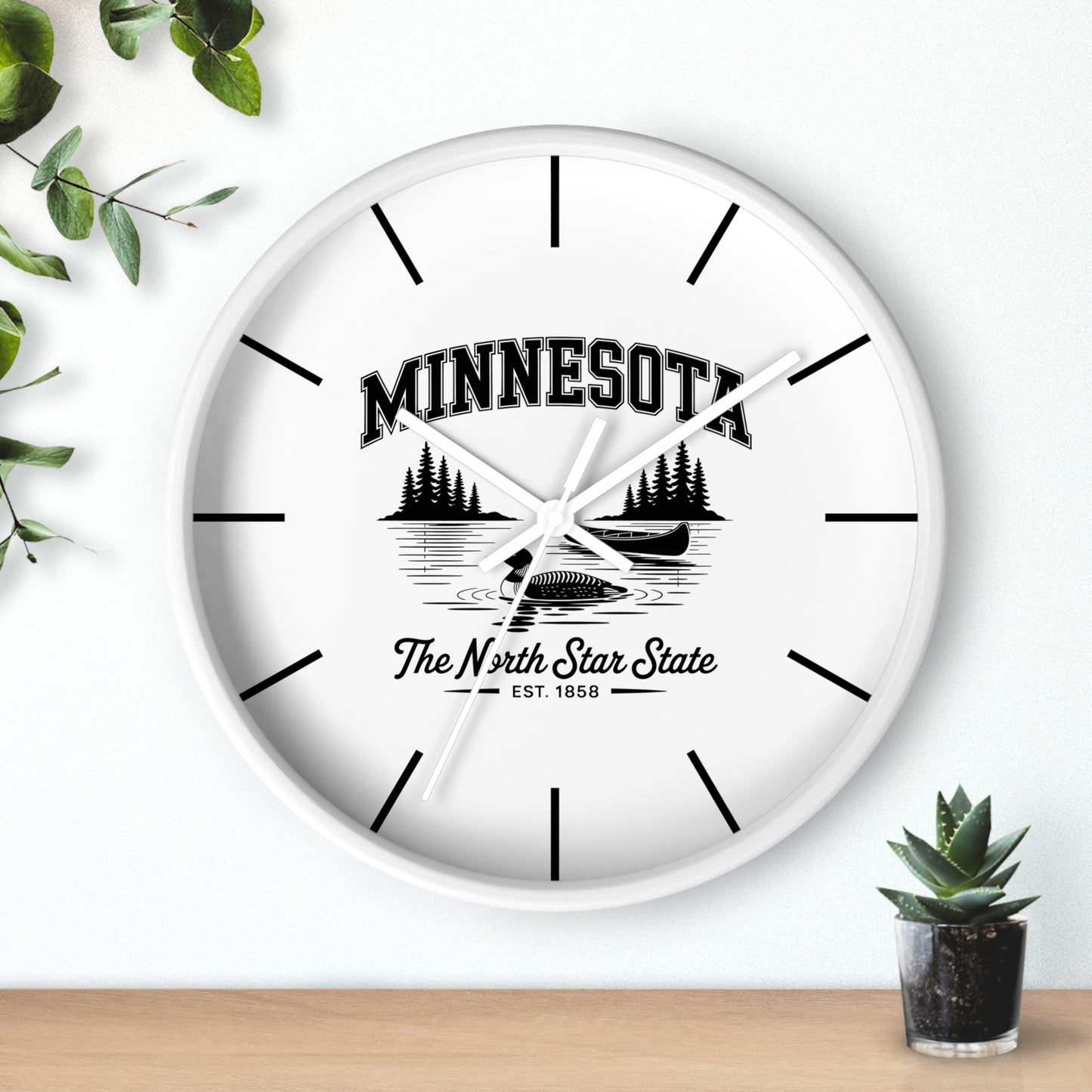 Vintage Pride Wall Clock (Lines)
