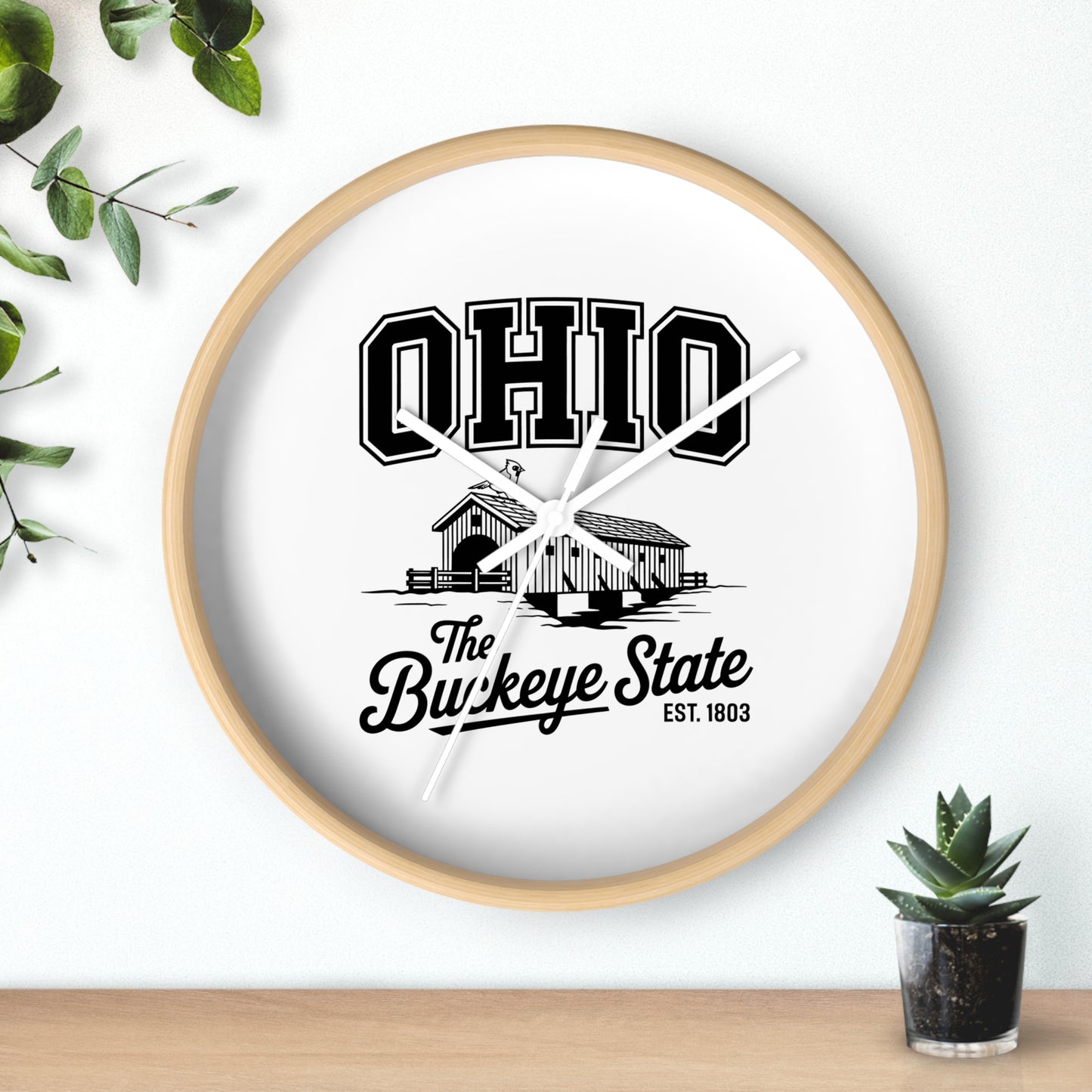 Vintage Pride Wall Clock (no Lines or Numbers)