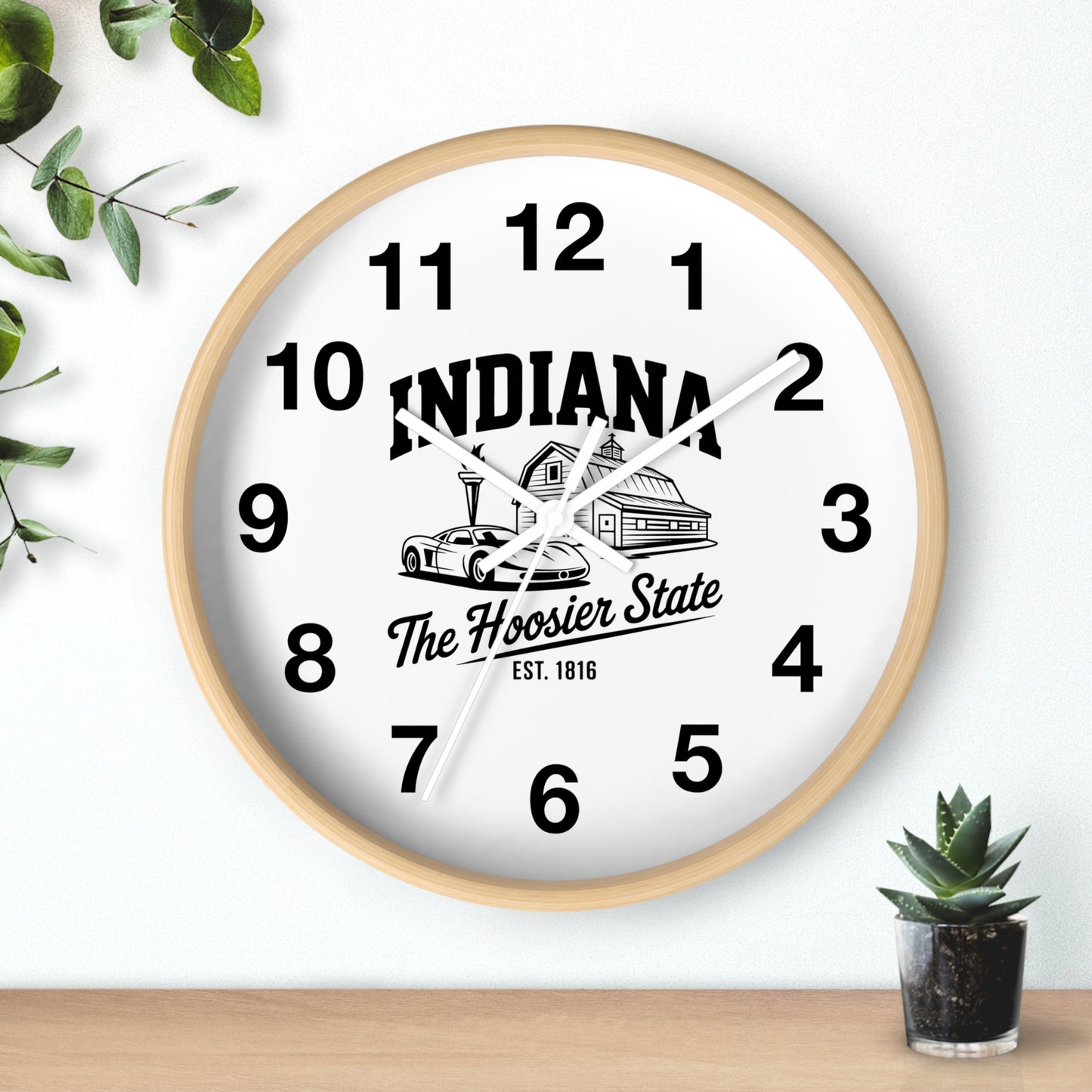Vintage Pride Wall Clock (Numbers)