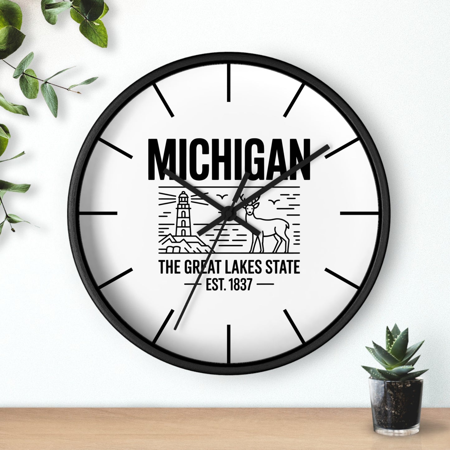 Vintage Pride Wall Clock (Lines)
