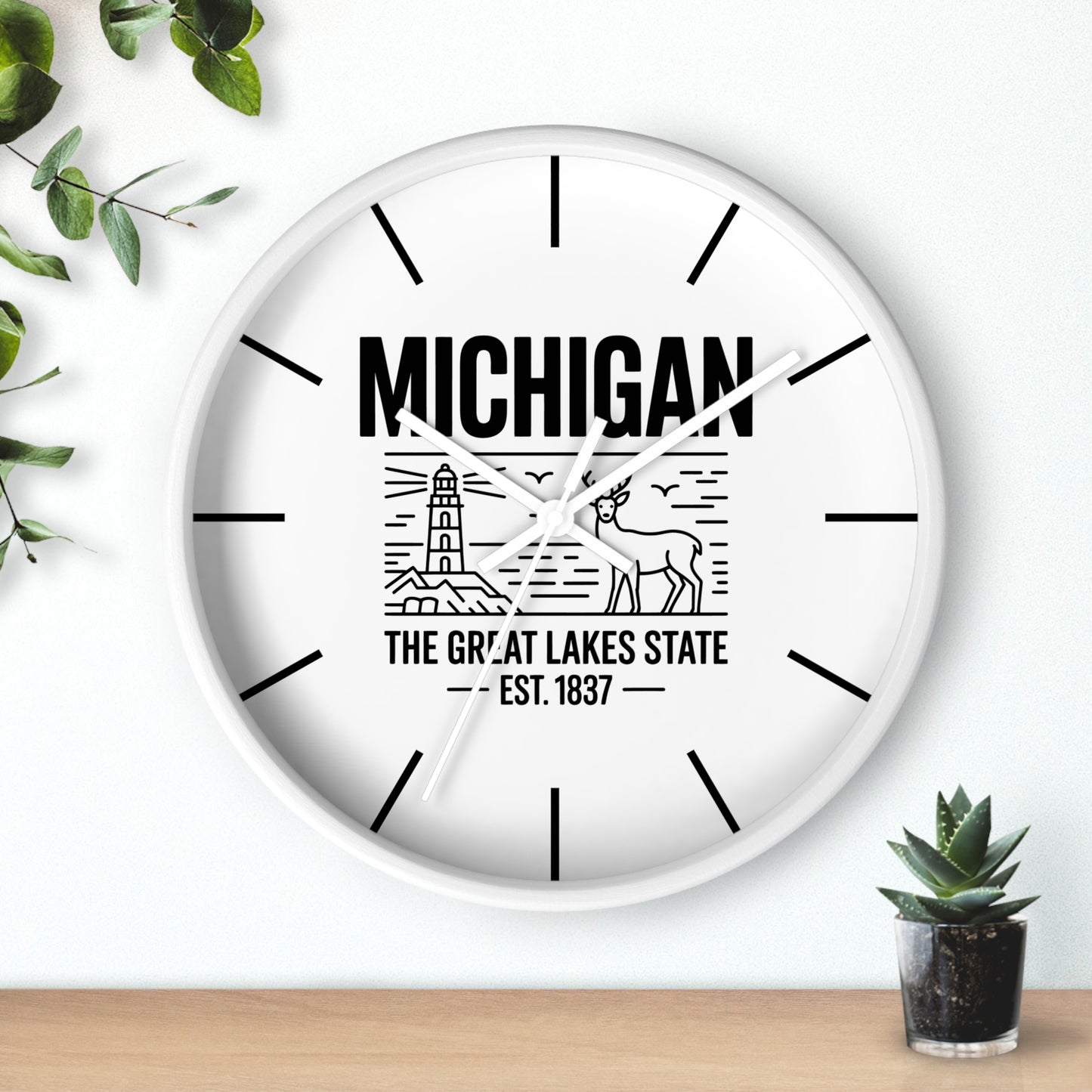 Vintage Pride Wall Clock (Lines)