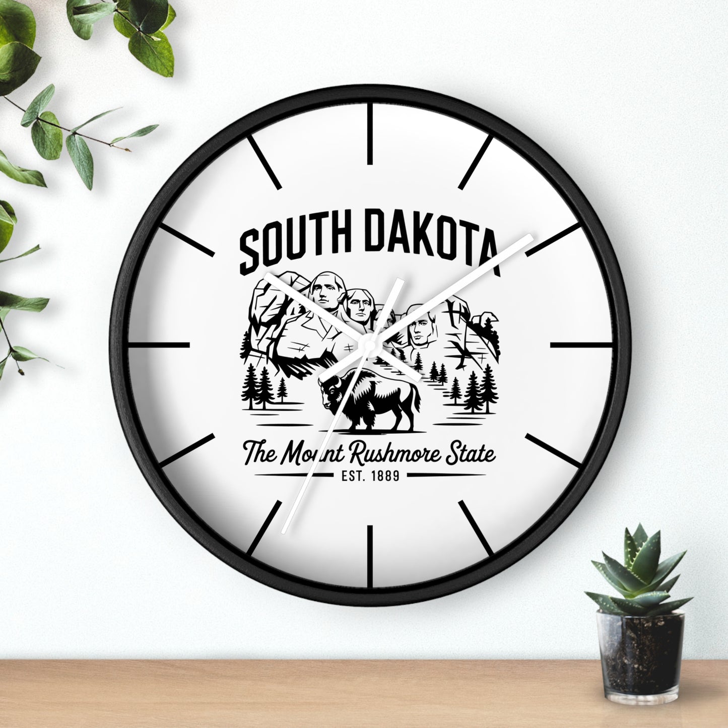 Vintage Pride Wall Clock (Lines)