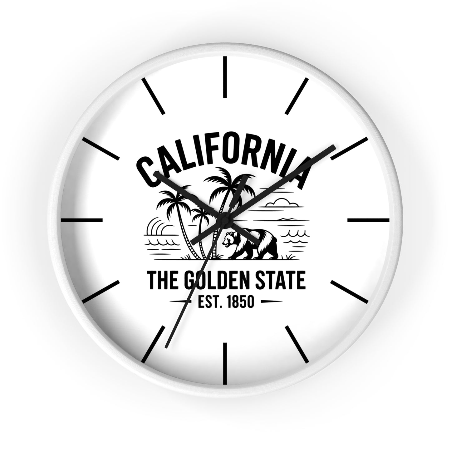 Vintage Pride Wall Clock (Lines)