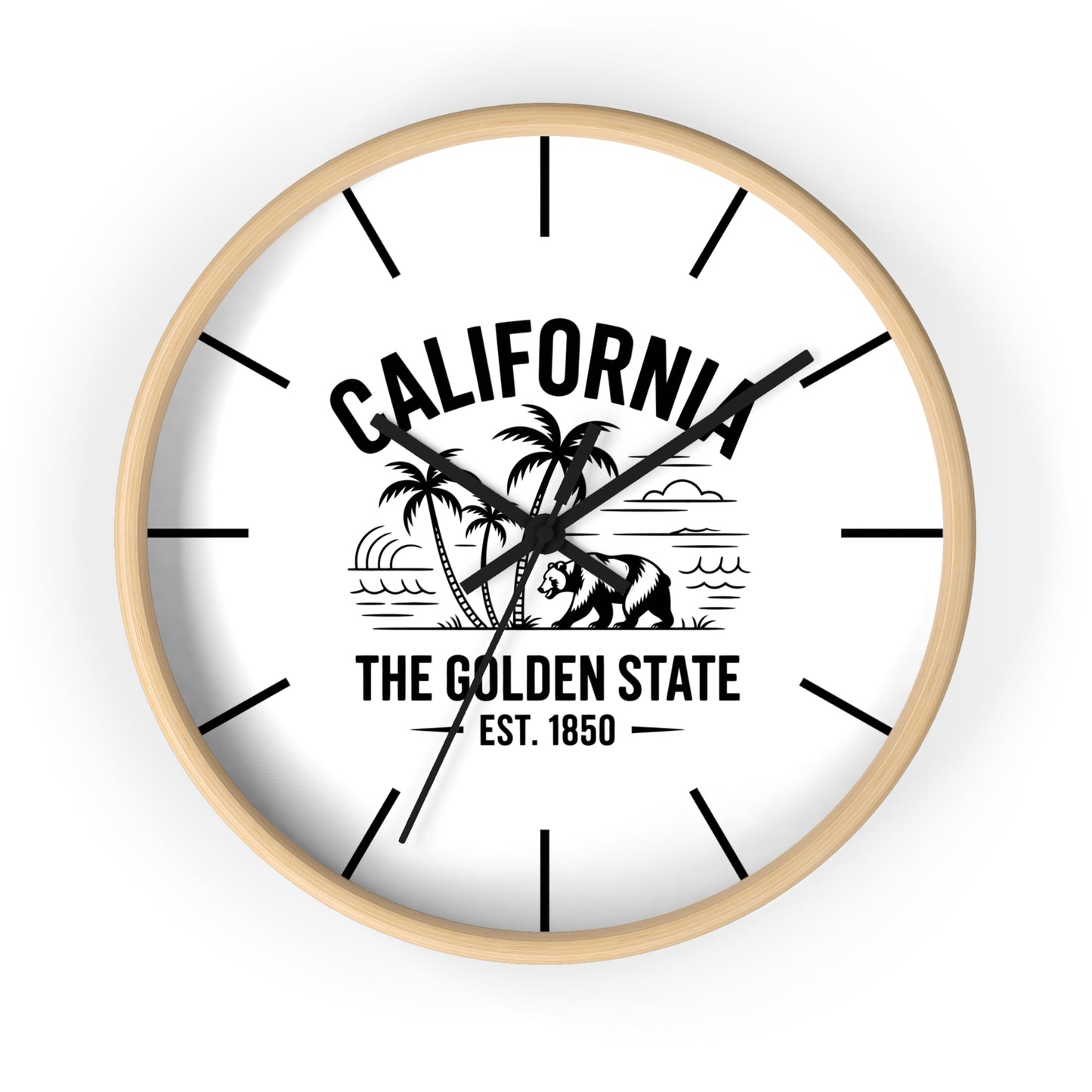 Vintage Pride Wall Clock (Lines)