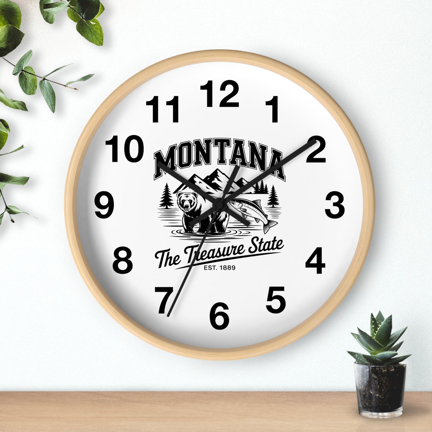 Vintage Pride Wall Clock (Numbers)