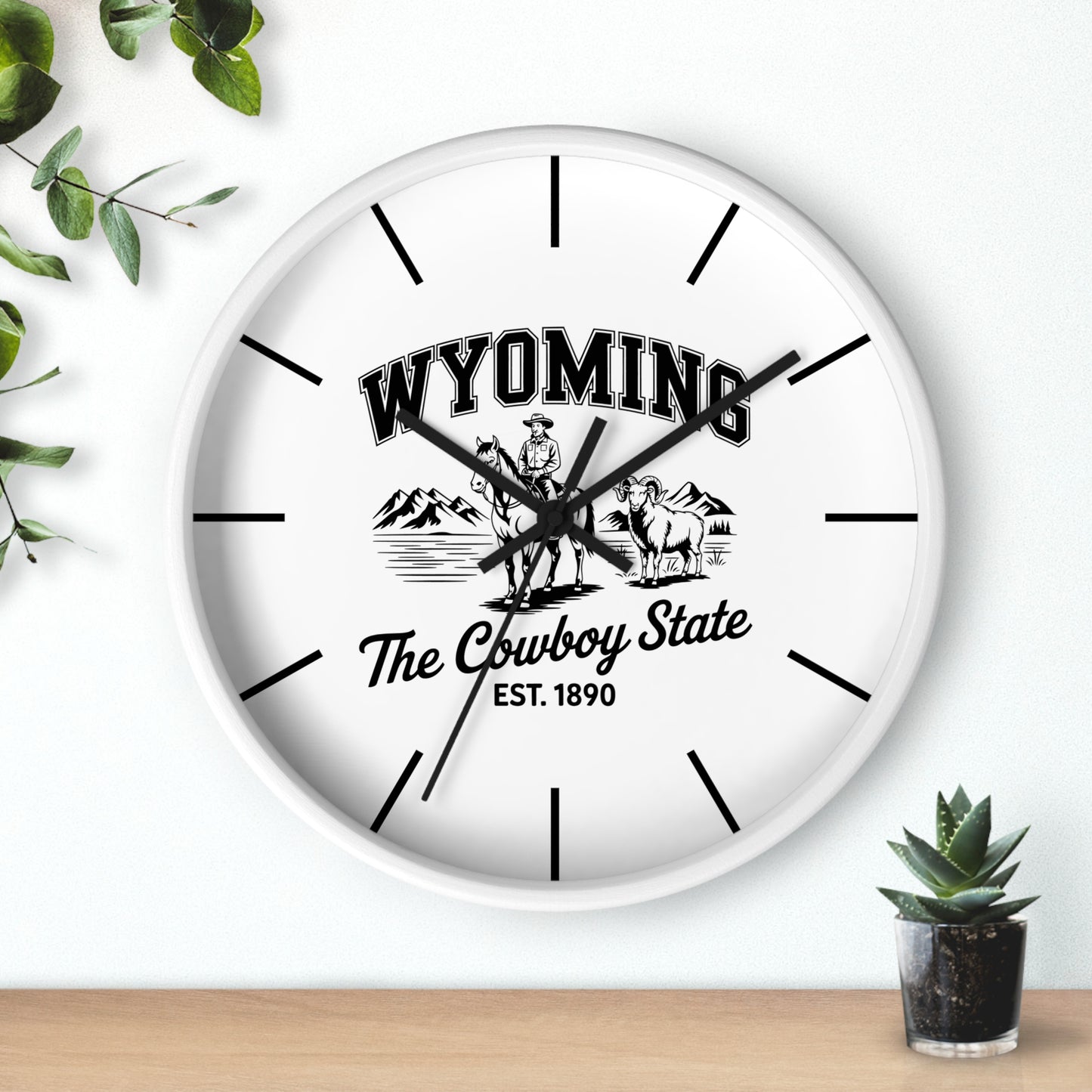 Vintage Pride Wall Clock (Lines)