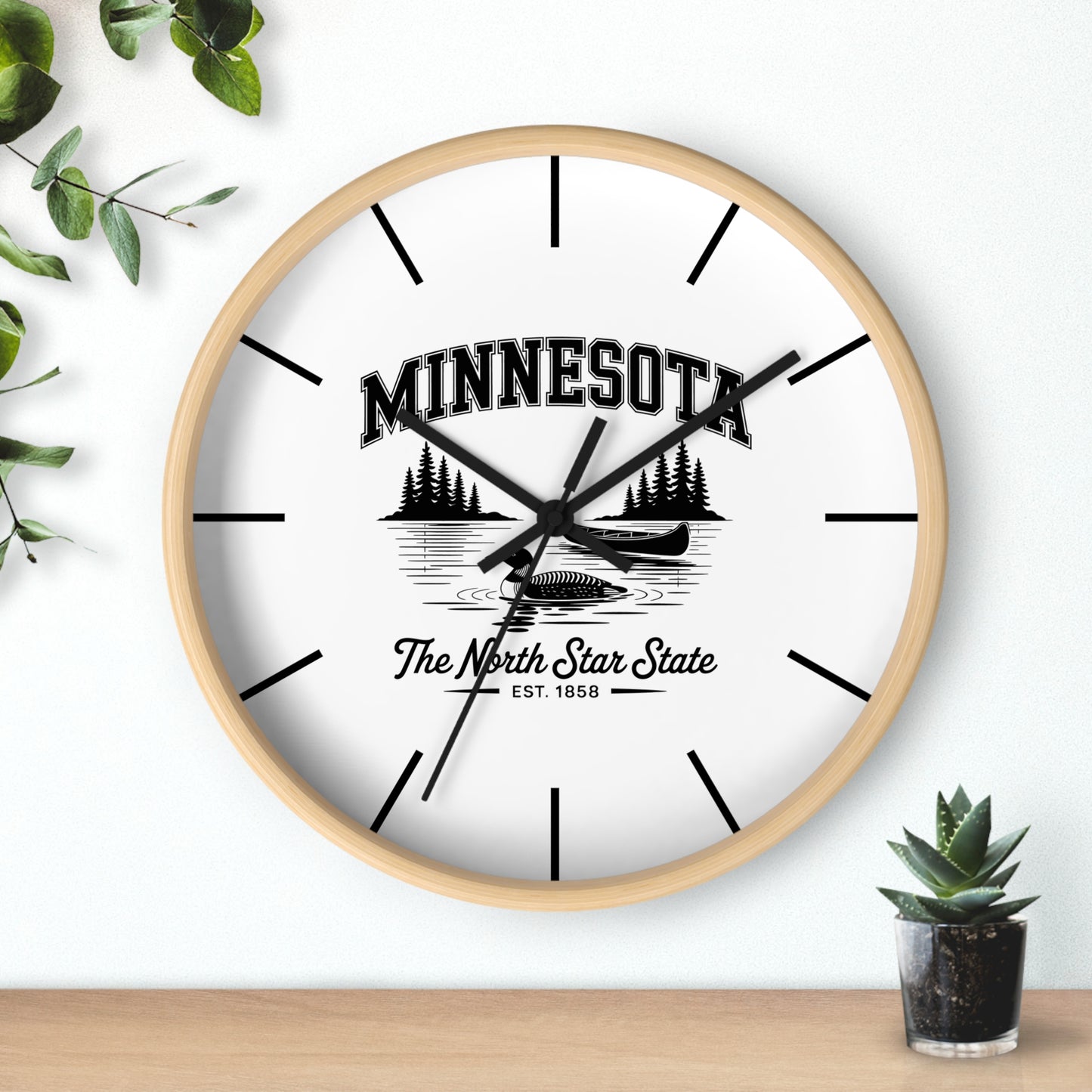 Vintage Pride Wall Clock (Lines)