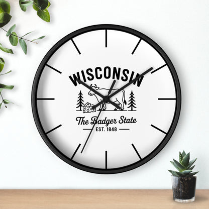 Vintage Pride Wall Clock with Lines