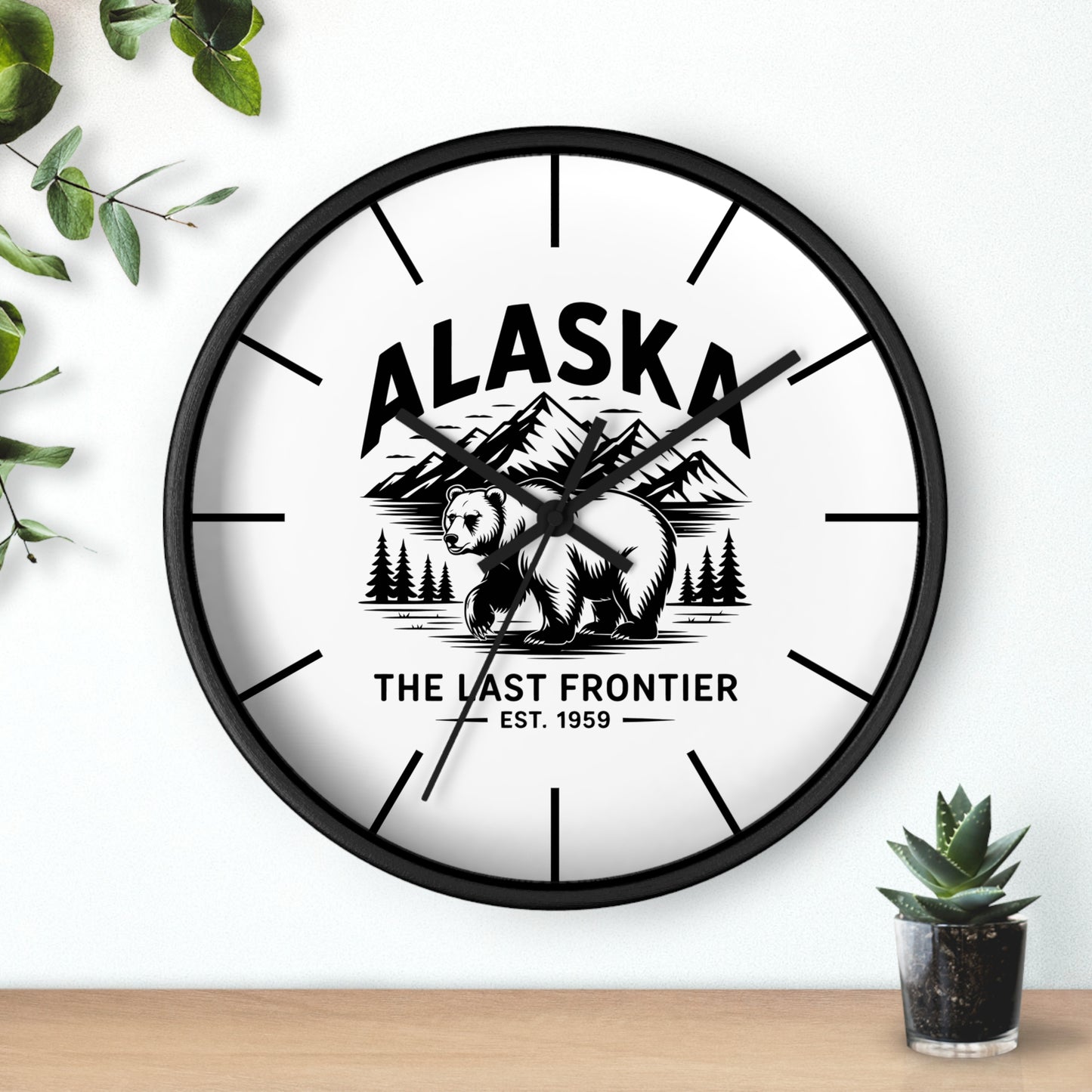 Vintage Pride Wall Clock (Lines)