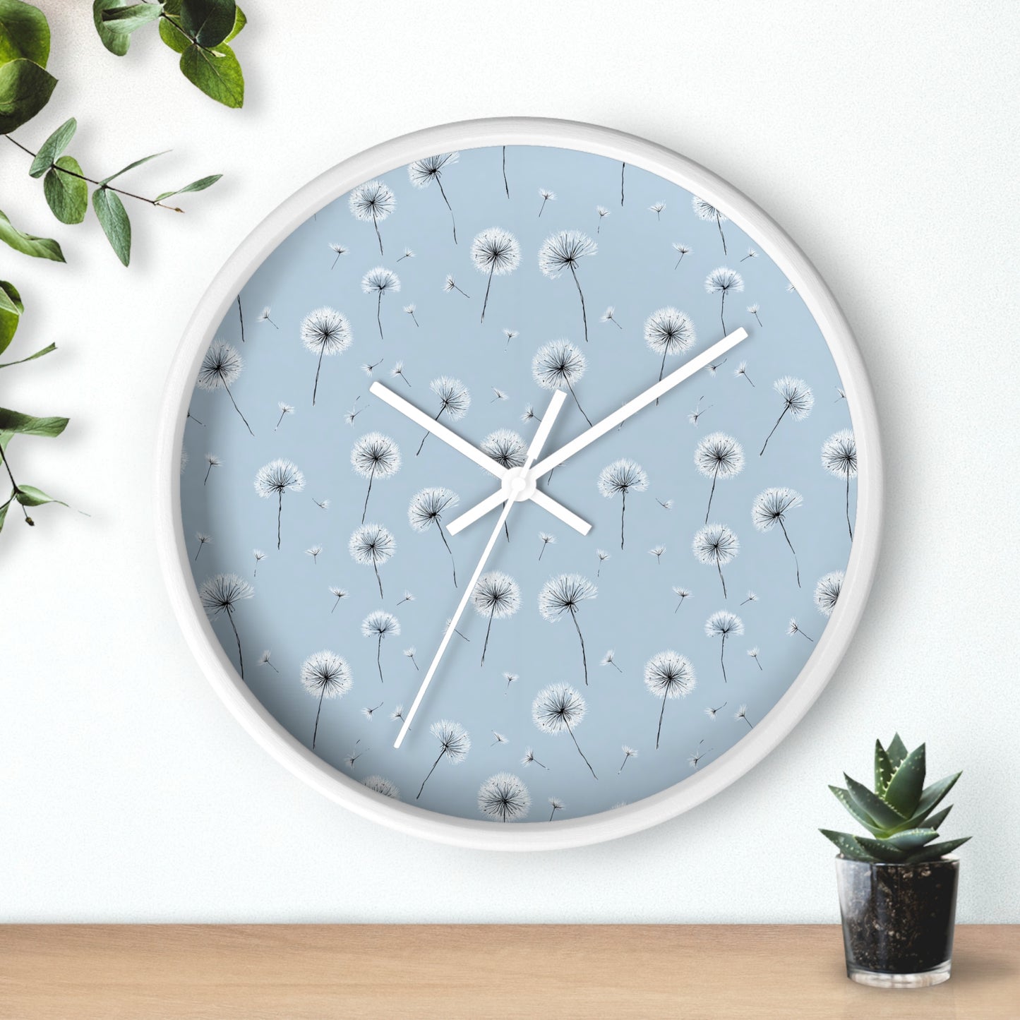 Dandelion Breeze Wall Clock