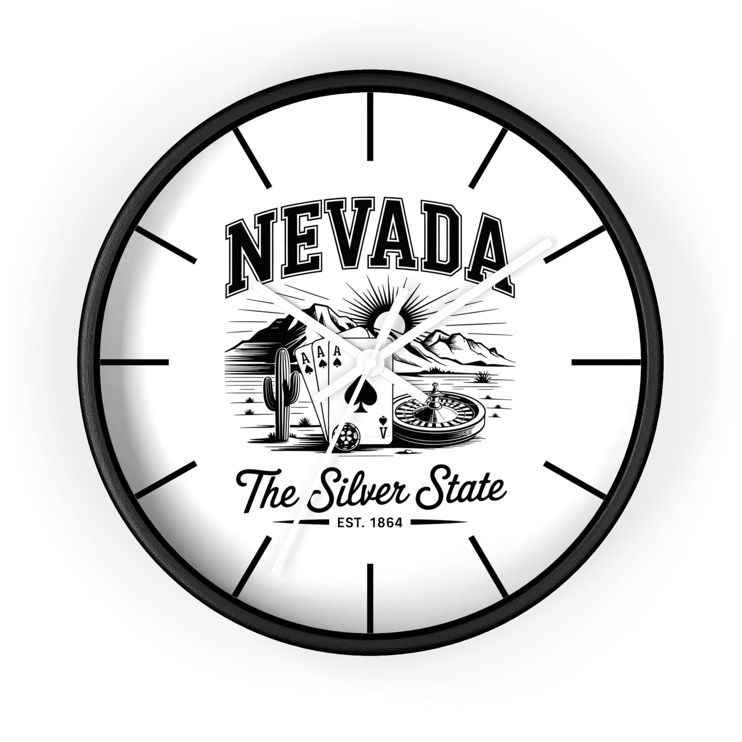 Vintage Pride Wall Clock (Lines)