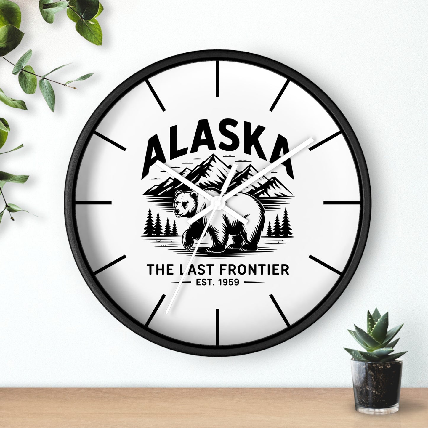 Vintage Pride Wall Clock (Lines)