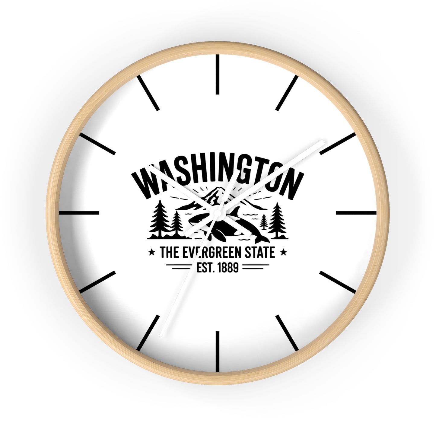 Vintage Pride Wall Clock (Lines)