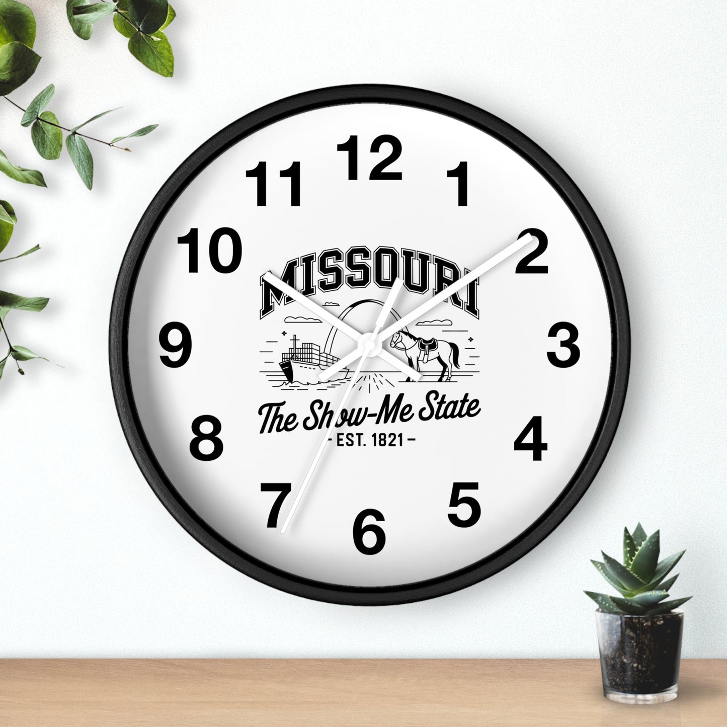 Vintage Pride Wall Clock (Numbers)