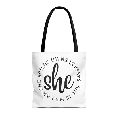 She Is Me Canvas Tote Bag
