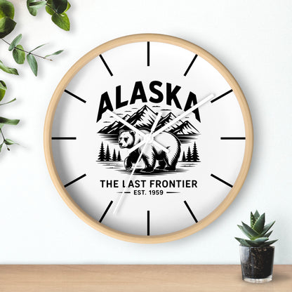 Vintage Pride Wall Clock with Lines