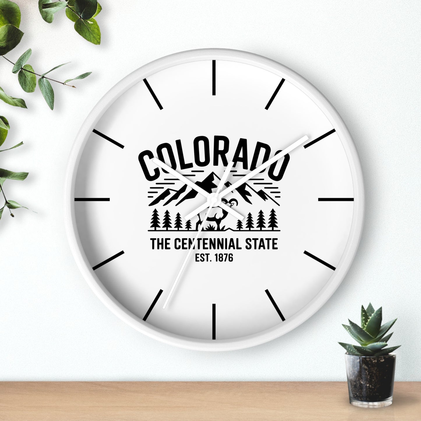 Vintage Pride Wall Clock (Lines)