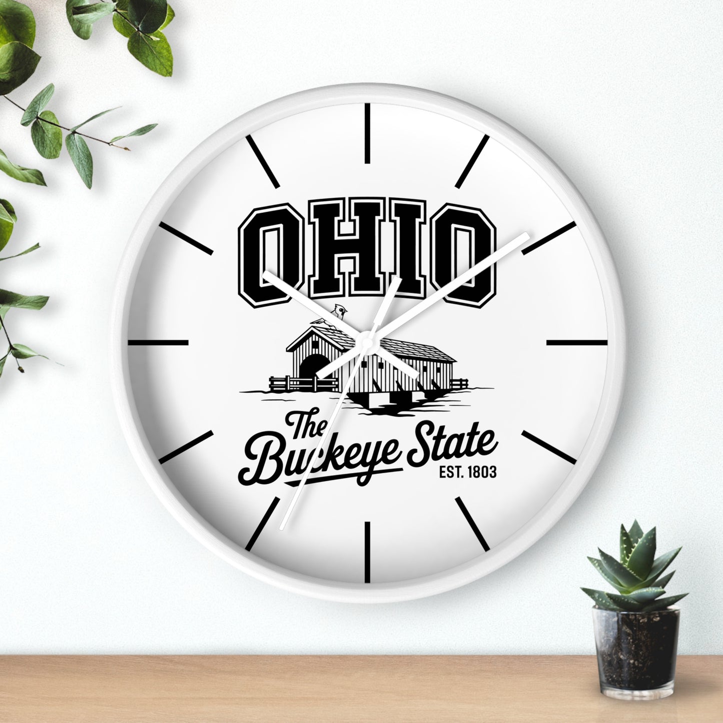 Vintage Pride Wall Clock (Lines)