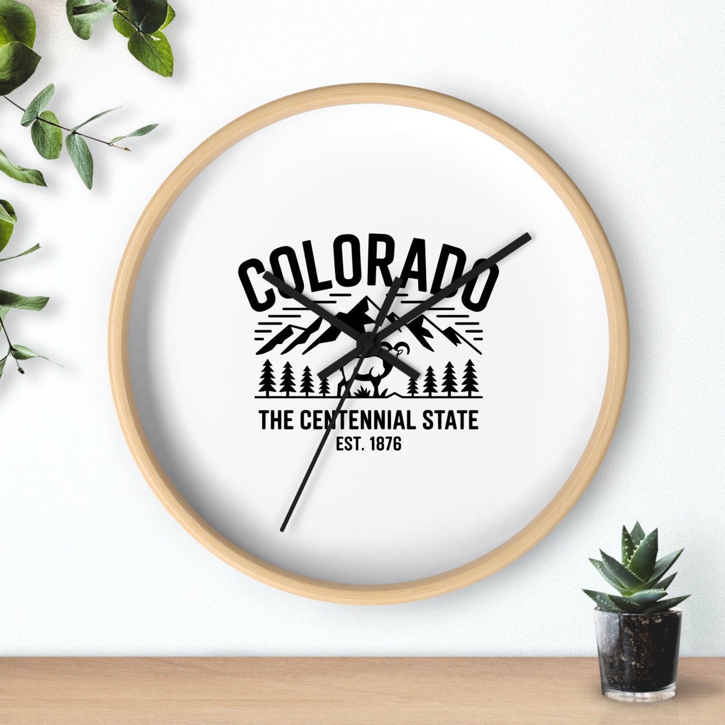 Vintage Pride Wall Clock (no Lines or Numbers)